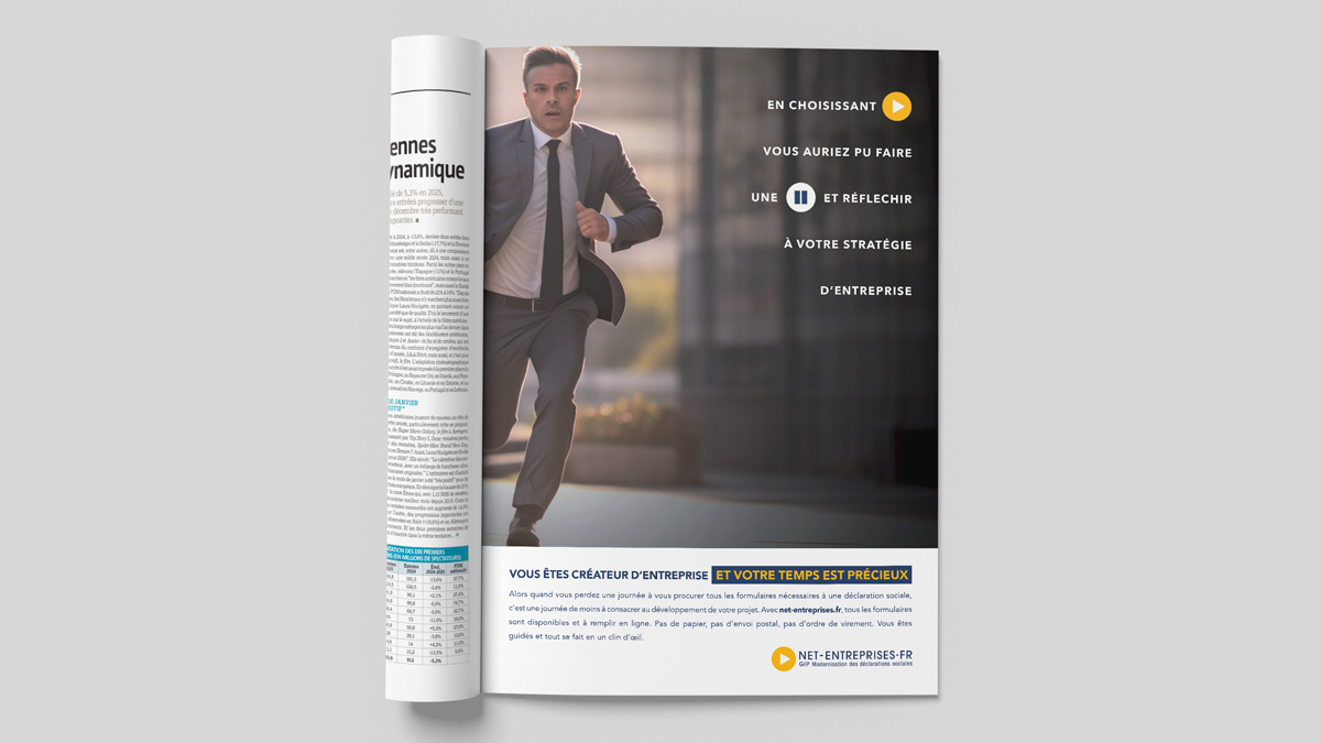 Net Entreprises — Mise en situation presse