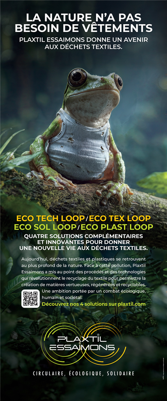 Plaxtil Essaimons — campagne grenouille