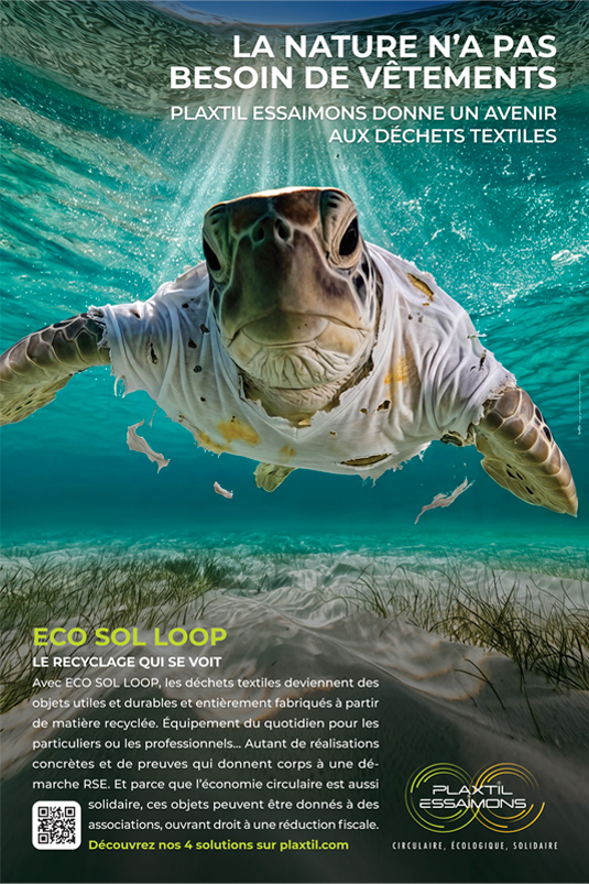 Plaxtil Essaimons — campagne tortue