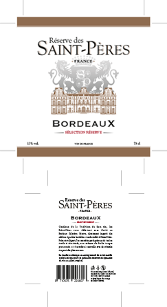 Étiquette Bordeaux