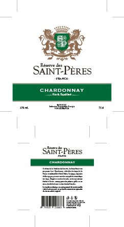 Étiquette Chardonnay
