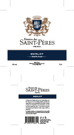 Étiquette Merlot