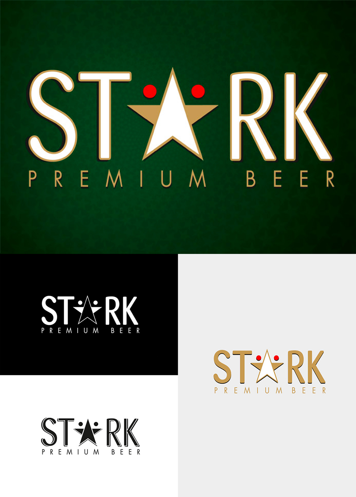 Stärk — recherche graphique et déclinaisons du logotype