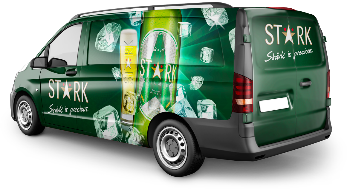 Stärk — habillage du véhicule de marque